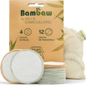 discos desmaquillantes reutilizables